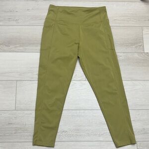 Calvin Klein Olive Performance Leggings